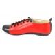 Pantofi dama casual din piele naturala cu varf lacuit - Model Emma Rosu P09RLN
