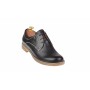 Marimea 35 Pantofi dama casual din piele naturala maro box - P102MBOX