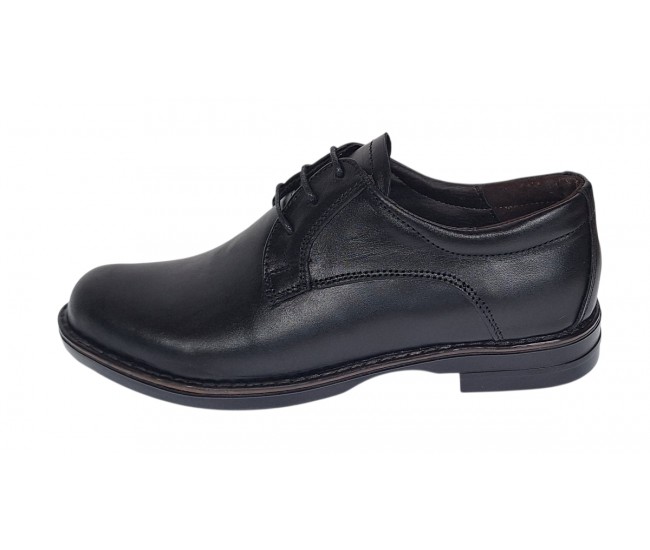 Pantofi dama casual din piele naturala culoare Negru P102N1N