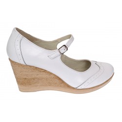 Pantofi dama casual din piele naturala Alb Box - P104ABOX Pantofi dama casual din piele naturala Alb Box - P104ABOX