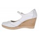 Pantofi dama casual din piele naturala Alb Box - P104ABOX