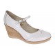 Pantofi dama casual din piele naturala Alb Box - P104ABOX