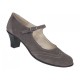 Marimea 37 Pantofi dama eleganti din piele naturala intoarsa Gri P104GRI5VEL