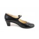 Pantofi dama comozi si eleganti, din piele naturala BOX si LAC, cu toc de 5 sau de 7 cm, P104NL5
