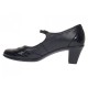 Marimea 35, 39 Pantofi dama eleganti din piele naturala cu toc 6 cm - P104NLCRT6