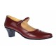 Pantofi dama eleganti din piele naturala cu toc de 5cm - P104VIST5