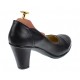 Marimea 38 Pantofi dama eleganti din piele naturala cu varf lacuit, croco, toc 7cm P13423LACN