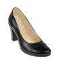 Marimea 38 Pantofi dama eleganti din piele naturala cu varf lacuit, croco, toc 7cm P13423LACN