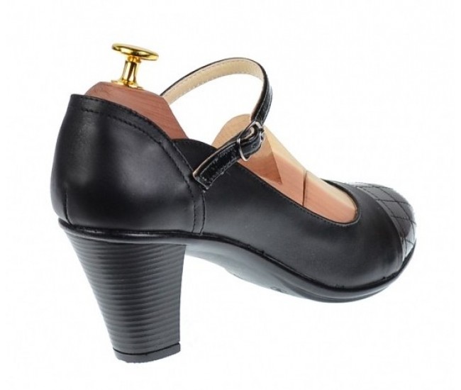Marimea 39 Pantofi dama din piele naturala P13423NLAC