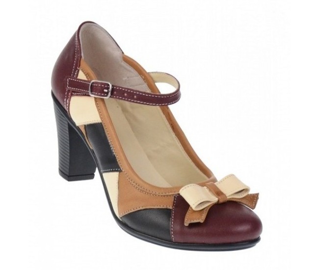Pantofi dama casual din piele naturala P13423VB Marimea 38