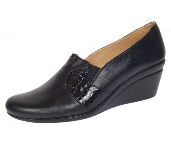 Pantofi dama casual, piele naturala, Made in Romania, P15N