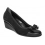 Pantofi dama negri casual din piele naturala intoarsa velur P1761NVEL