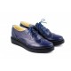 Pantofi dama casual din piele naturala bleumarin - Cod: P29BLM
