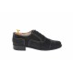Pantofi barbati eleganti din piele naturala, intoarsa, culoare gri inchis, P32G