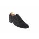 Pantofi barbati eleganti din piele naturala, intoarsa, culoare gri inchis, P32G
