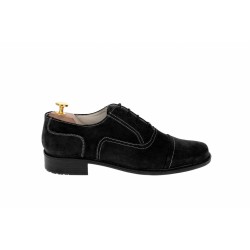 Pantofi barbati eleganti din piele naturala (Intoarsa)  P32NVEL