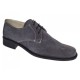 Pantofi barbati gri eleganti din piele naturala intoarsa velur P34GRIVEL