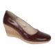 Pantofi dama casual din piele naturala platforma de 7 cm Mara Maro P3550LM