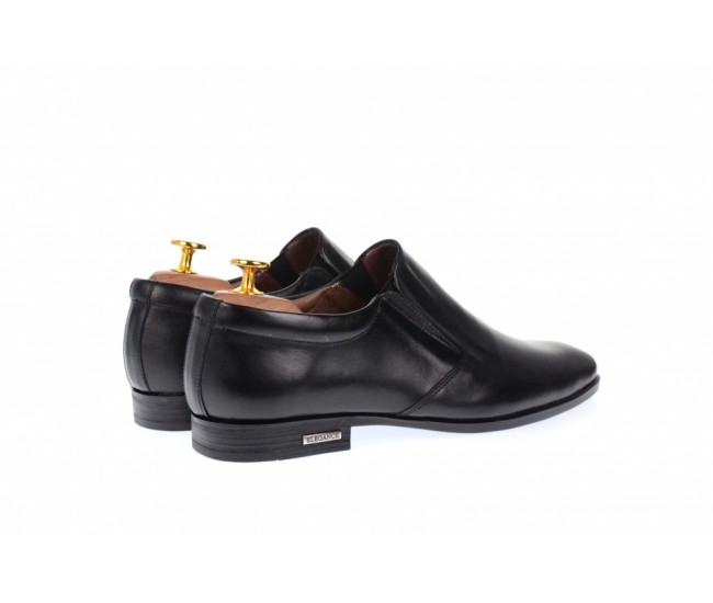 Pantofi barbati eleganti din piele naturala, cu elastic, P361N