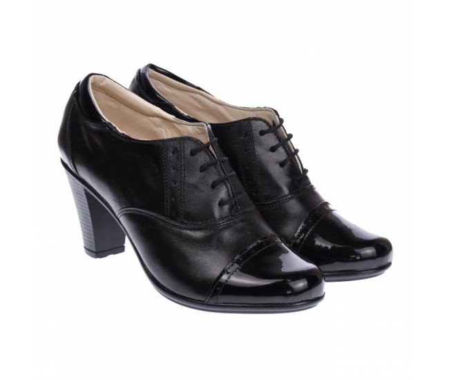 Pantofi dama casual, piele naturala, Made in Romania, P46SLN
