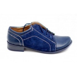 Pantofi dama casual din piele naturala - P53BLVELBOX