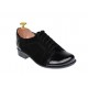 Pantofi dama piele naturala, casual negru, Bob, P53LACSN