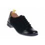 Pantofi dama piele naturala, casual negri - P53NSN
