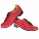 Pantofi dama model casual din piele naturala, rosii - P53RED