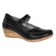Pantofi dama decupati din piele naturala, foarte comozi - Model Mara Negru Box