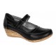Pantofi dama decupati din piele naturala, foarte comozi - Model Mara Negru Box