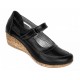 Pantofi dama decupati din piele naturala, foarte comozi - Model Mara Negru Box