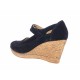 Pantofi dama din piele naturala velur, negri, foarte comozi - P9154NVEL2