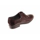 Pantofi barbati eleganti, din piele naturala, BORDO - PB101CROCO