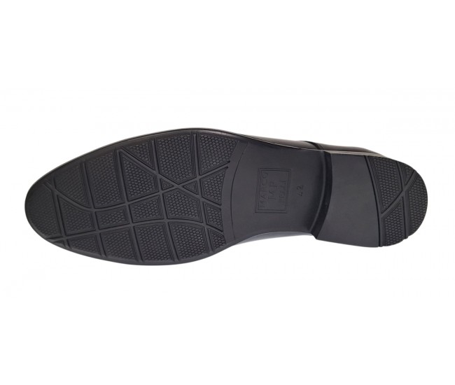 Pantofi barbati eleganti din piele naturala culoare Neagra 111N