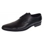 Pantofi barbati eleganti din piele naturala culoare Neagra 111N