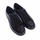 Pantofi barbati sport, casual, din piele naturala, negri,  CIUCALETI SHOES, PB2020N