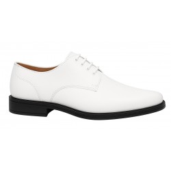 Pantofi barbati eleganti din piele naturala Alb - PB2265M