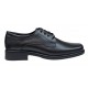 Pantofi barbati eleganti din piele naturala POLITIE POMPIERI JANDARMI Negru PB2265N