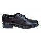 Pantofi barbati eleganti din piele naturala, POLITIE / POMPIERI, Negru, PN2265N