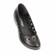 Pantofi dama, casual, din piele naturala negru box, cu platforma de 5 cm - MALTAN