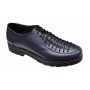 Pantofi casual dama din piele naturala - Model Bleumarin cu Negru PDGINABL