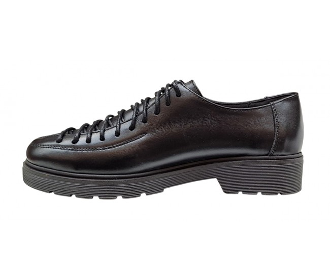 Pantofi casual dama din piele naturala - Model Negru PDGINAN