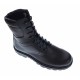 Bocanci barbati, militari, din piele naturala, imblaniti, inalti, model Armata PH328NBOX
