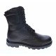Bocanci barbati, militari, din piele naturala, imblaniti, inalti, model Armata PH328NBOX