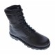 Bocanci barbati, militari, din piele naturala, imblaniti, inalti, model Armata PH328NBOX