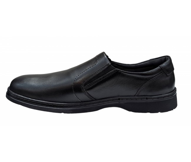 Pantofi barbati casual piele naturala, cu elastic, PH350ELN GKR