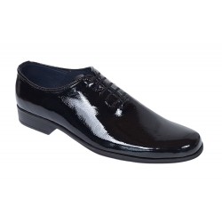 Pantofi barbati eleganti din piele naturala Negru LAC - PMOD1SLAC