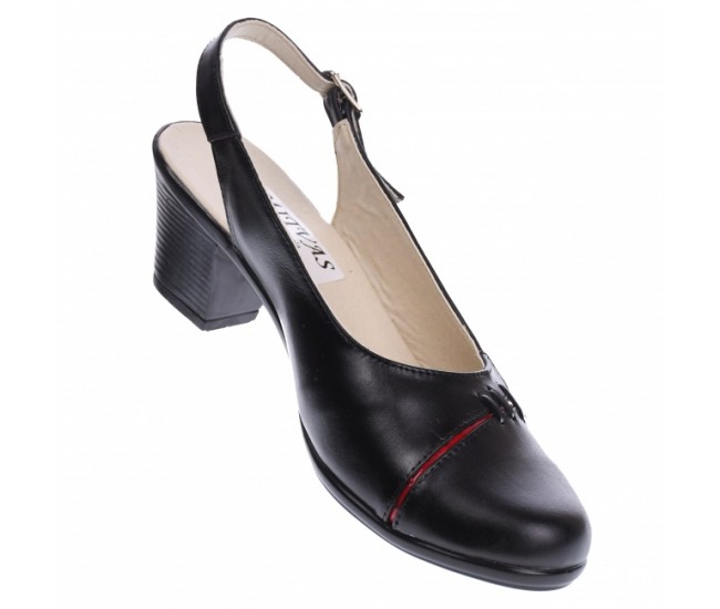 Pantofi dama eleganti, piele naturala, Made in Romania, PS35LR