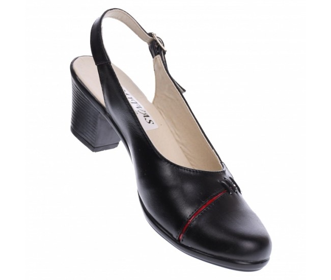 Pantofi dama eleganti, piele naturala, Made in Romania, PS35LR