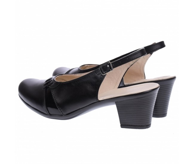 Pantofi dama eleganti, piele naturala, Made in Romania, PS36NBOX